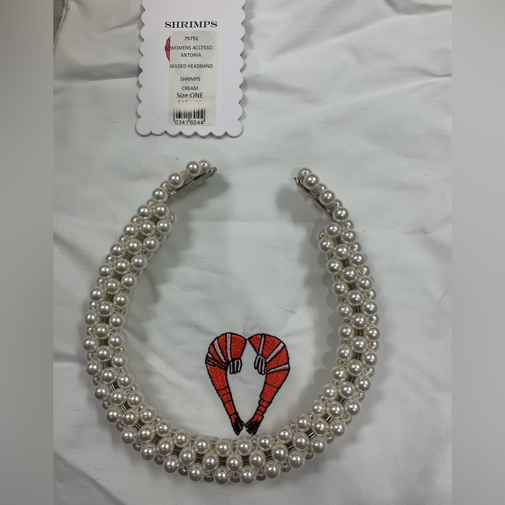 Shrimps - Antonia Pearl embellished headband - Picture 4 of 6